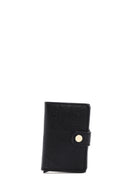 Men's Black Mechanism Wallet | Derimod