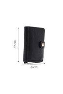 Men's Black Mechanism Wallet | Derimod