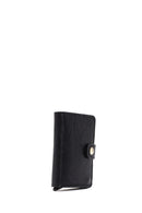 Men's Black Mechanism Wallet | Derimod