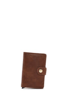 Men's Brown Mechanism Wallet | Derimod