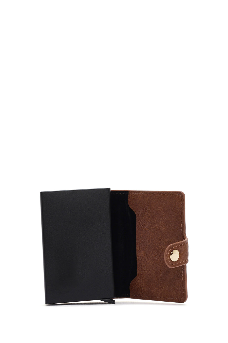 Men's Brown Mechanism Wallet