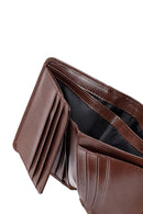 Men's Brown Leather Wallet | Derimod