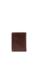 Men's Brown Leather Wallet | Derimod