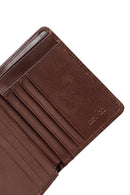 Men's Brown Leather Wallet | Derimod