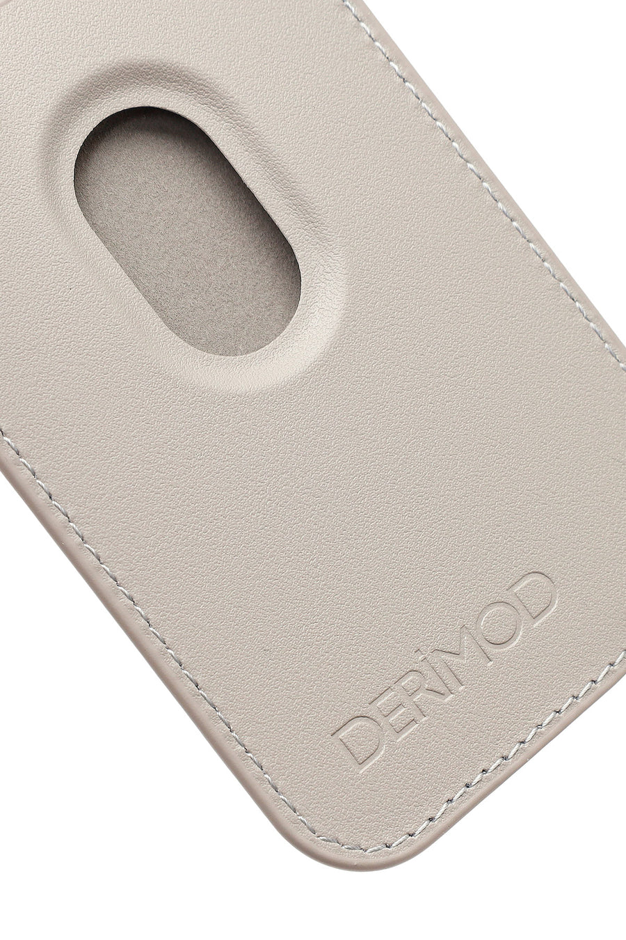 Male Grey Leather Magnetic Wallet