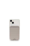 Male Grey Leather Magnetic Wallet | Derimod