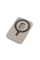 Male Grey Leather Magnetic Wallet | Derimod