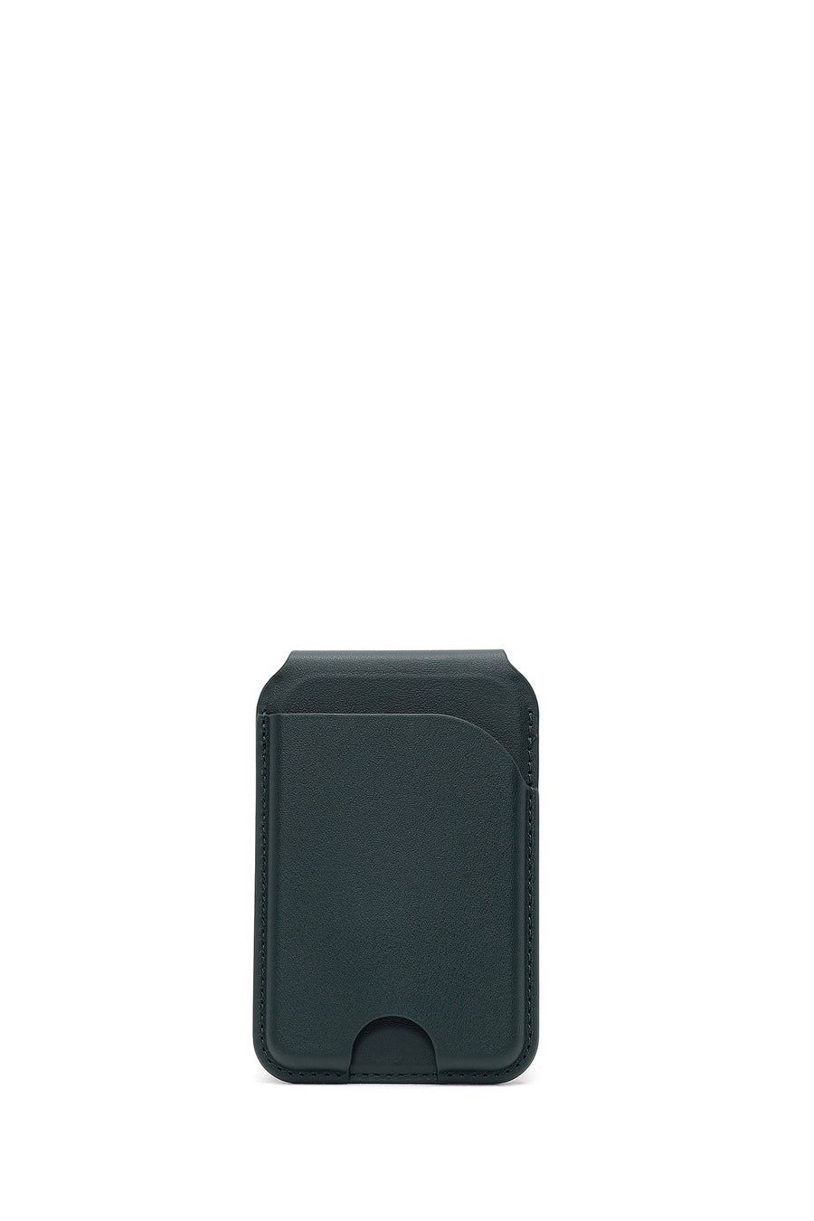 Male Green Leather Magnetic Wallet