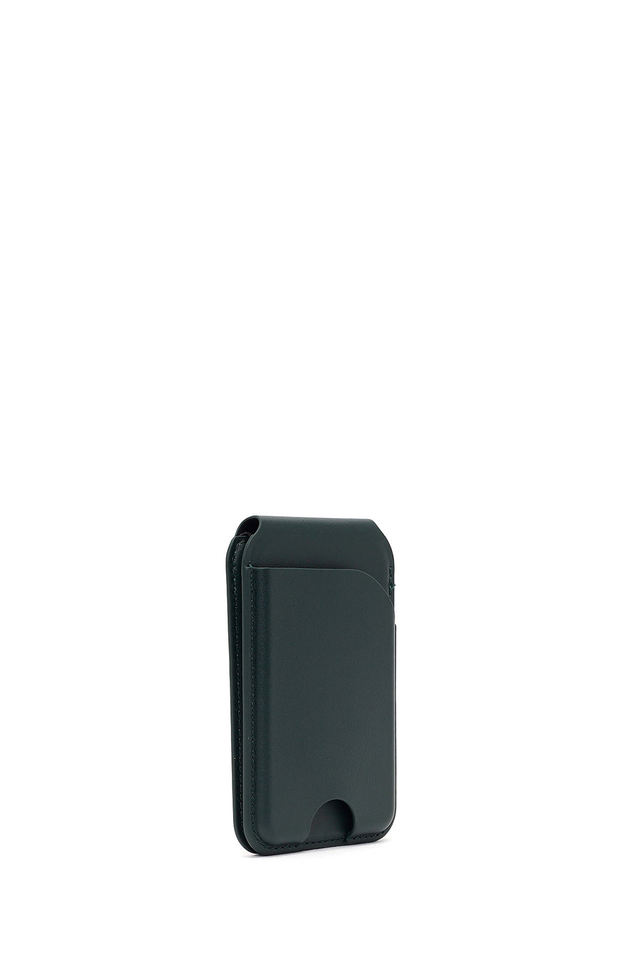 Male Green Leather Magnetic Wallet