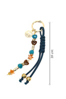 Women's Blue Beaded Metal Charm | Derimod