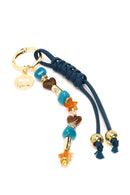 Women's Blue Beaded Metal Charm | Derimod