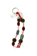 Women's Red Beaded Metal Charm | Derimod