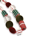 Women's Red Beaded Metal Charm | Derimod