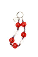 Women's Red Beaded Metal Charm | Derimod