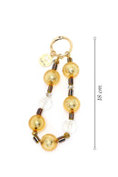 Women's Gold Beaded Metal Charm | Derimod
