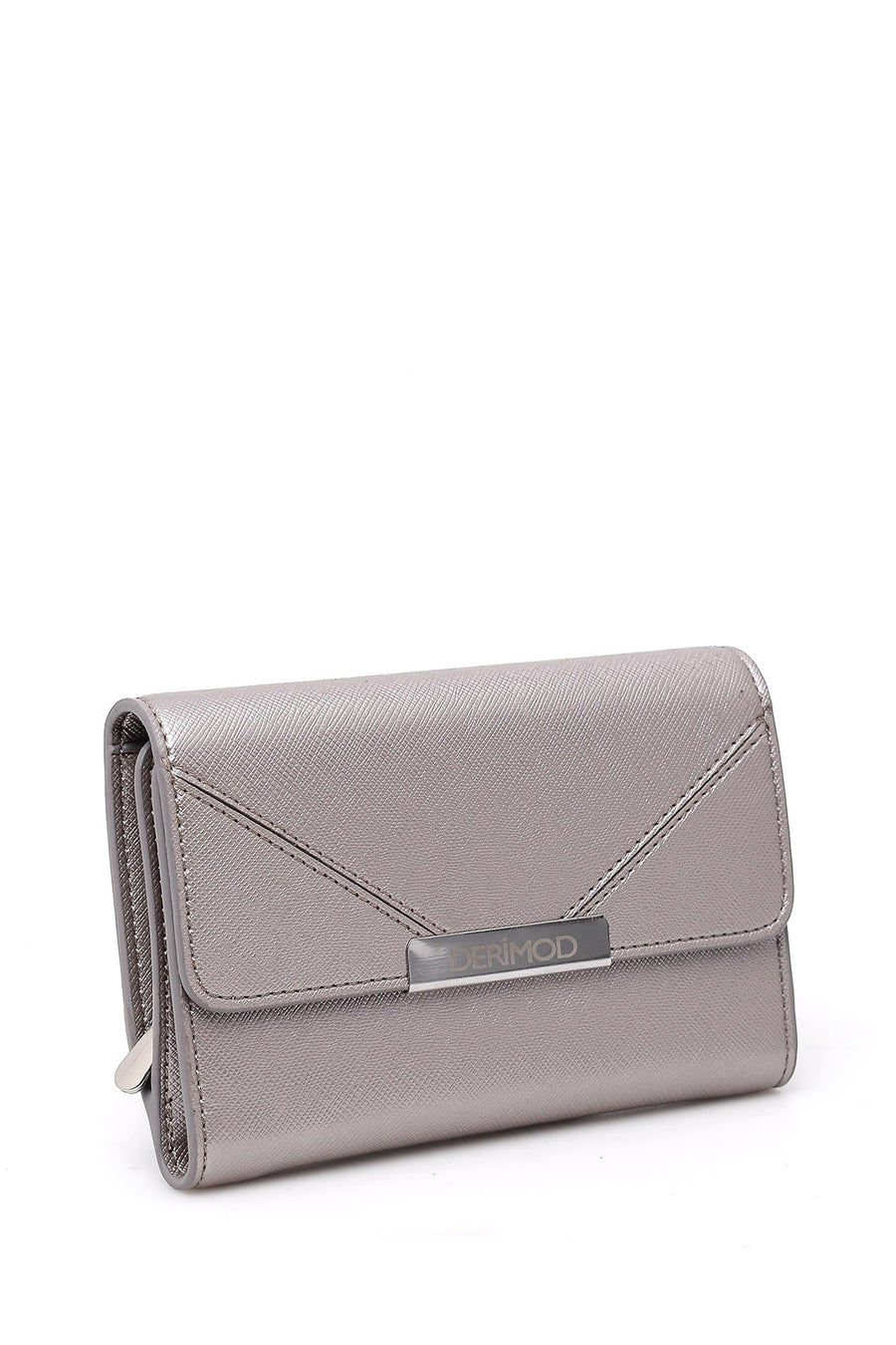 Women's Metallic Gray Wallet