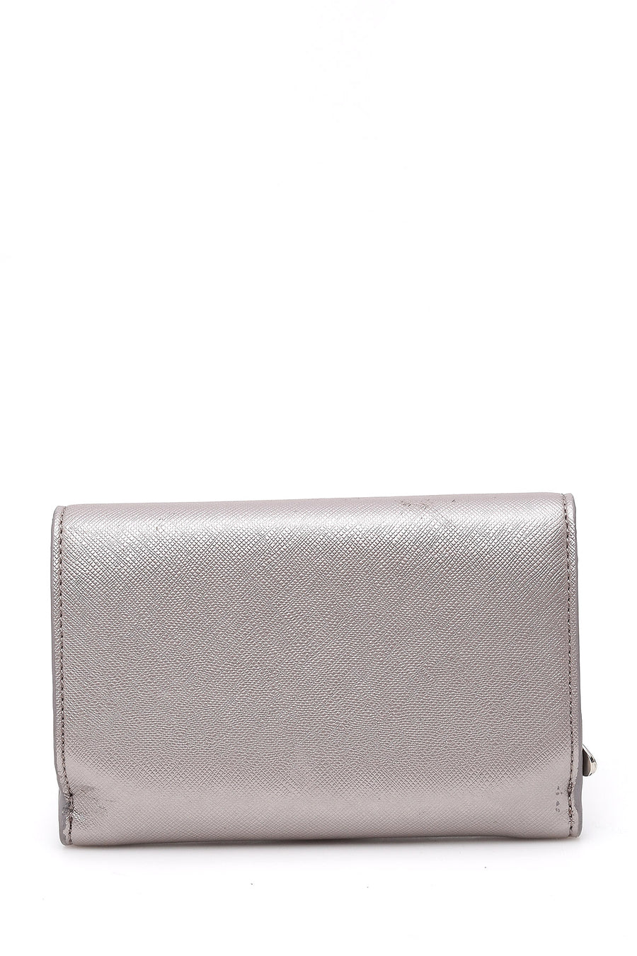 Women's Metallic Gray Wallet