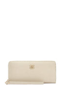 Women's Beige Wallet | Derimod