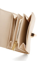 Women's Beige Wallet | Derimod