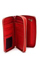 Women's Red Wallet | Derimod