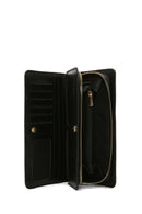 Women's Black Wallet | Derimod