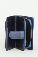 Women's Blue Wallet | Derimod