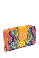 Women's Crocodile Pattern Wallet | Derimod