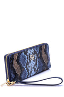 Women's Snakeskin Pattern Wallet | Derimod