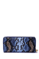Women's Snakeskin Pattern Wallet | Derimod