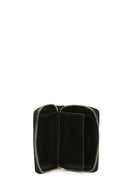 Women's Black Quilted Wallet | Derimod