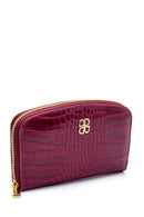 Women's Crocodile Pattern Wallet | Derimod