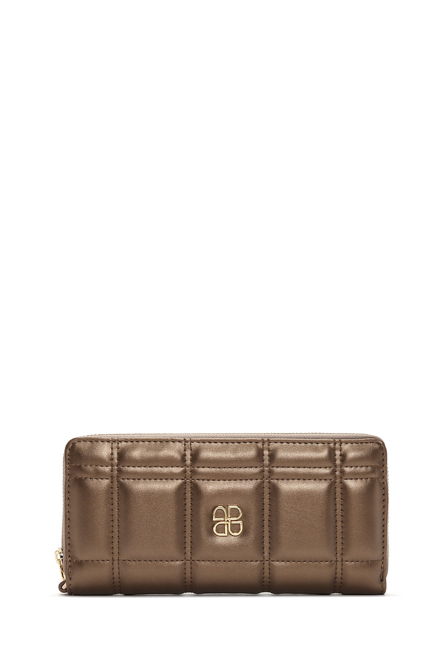 Women's Copper Quilted Wallet