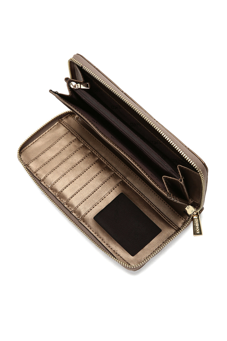 Women's Copper Quilted Wallet