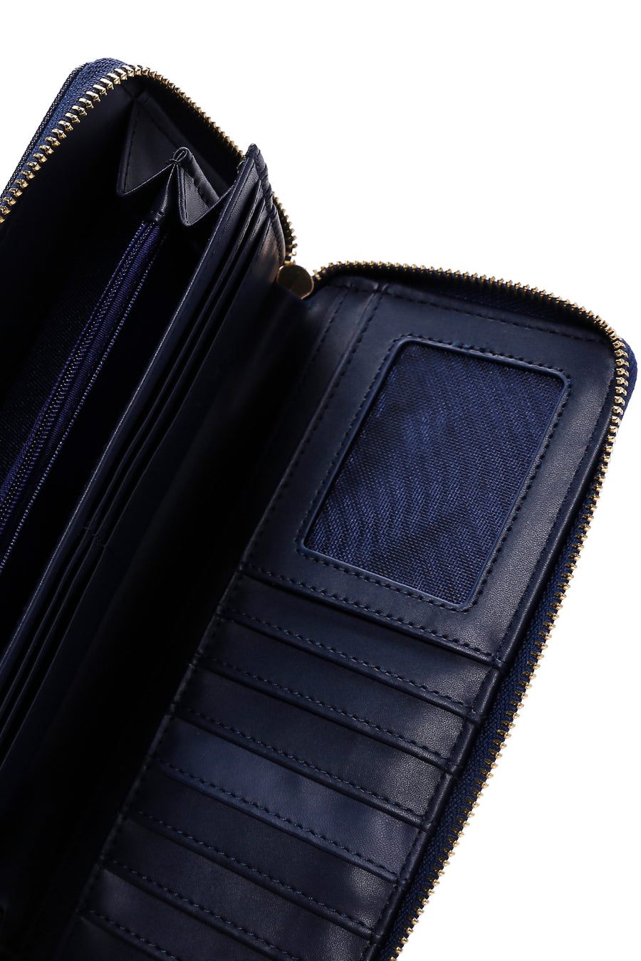 
Women's Navy Blue Strap Detailed Wallet
