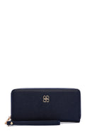 
Women's Navy Blue Strap Detailed Wallet
 | Derimod