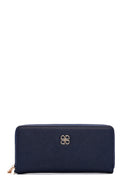 
Women's Navy Blue Strap Detailed Wallet
 | Derimod