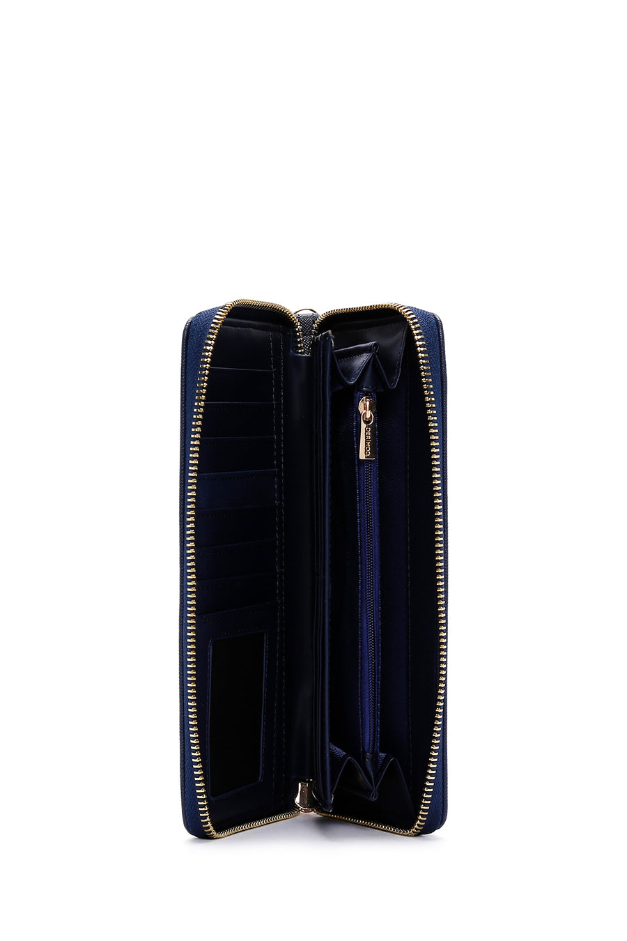 
Women's Navy Blue Strap Detailed Wallet
