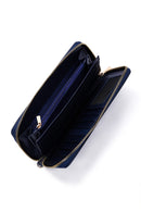 
Women's Navy Blue Strap Detailed Wallet
 | Derimod