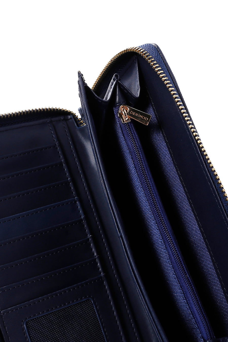 
Women's Navy Blue Strap Detailed Wallet
