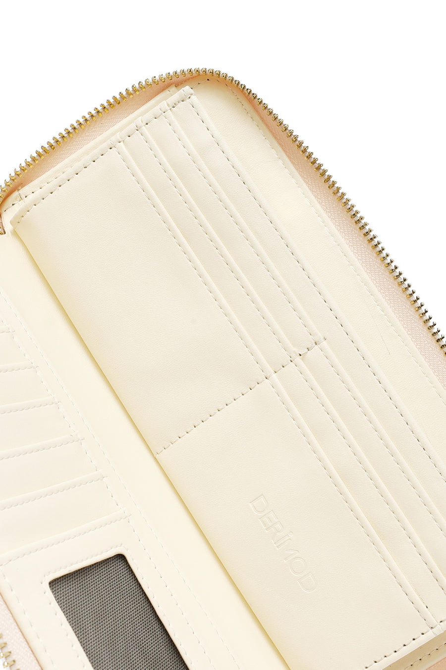 Women's Cream Hanger Detailed Wallet