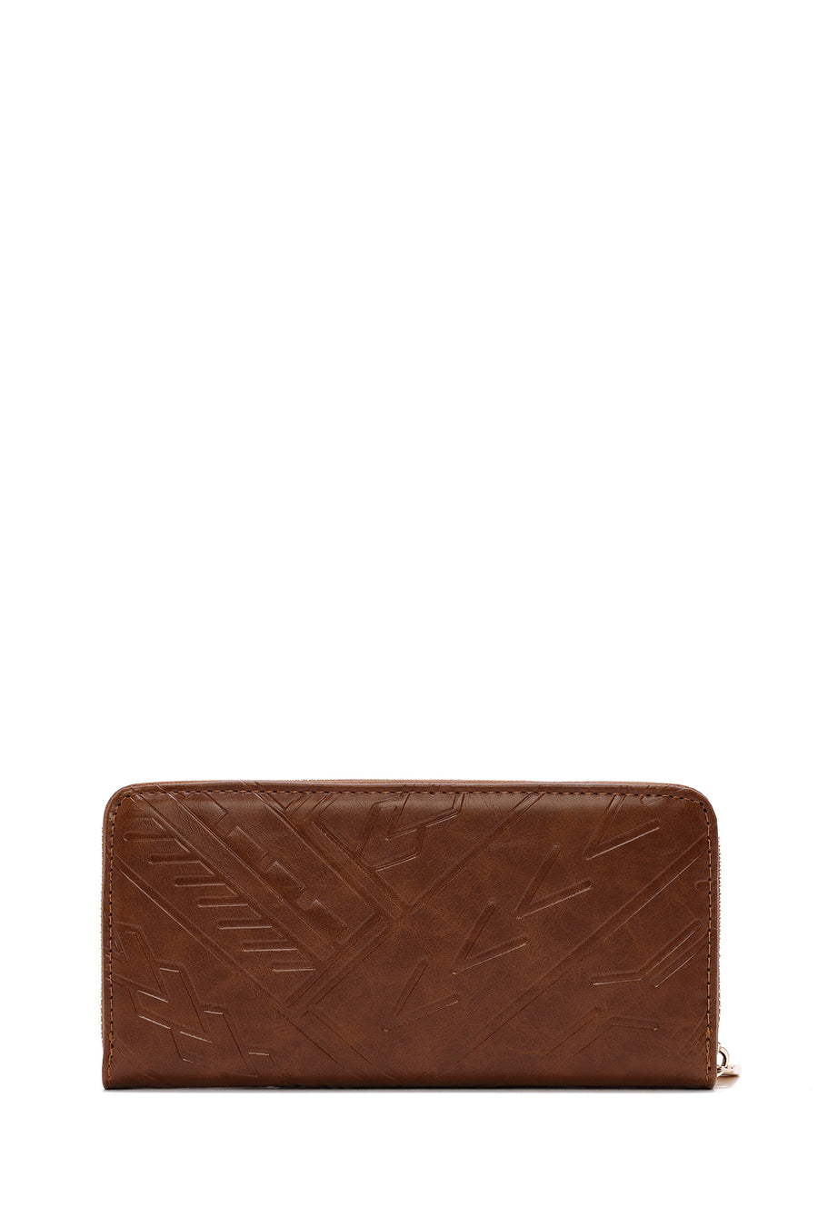Women's Brown Printed Wallet