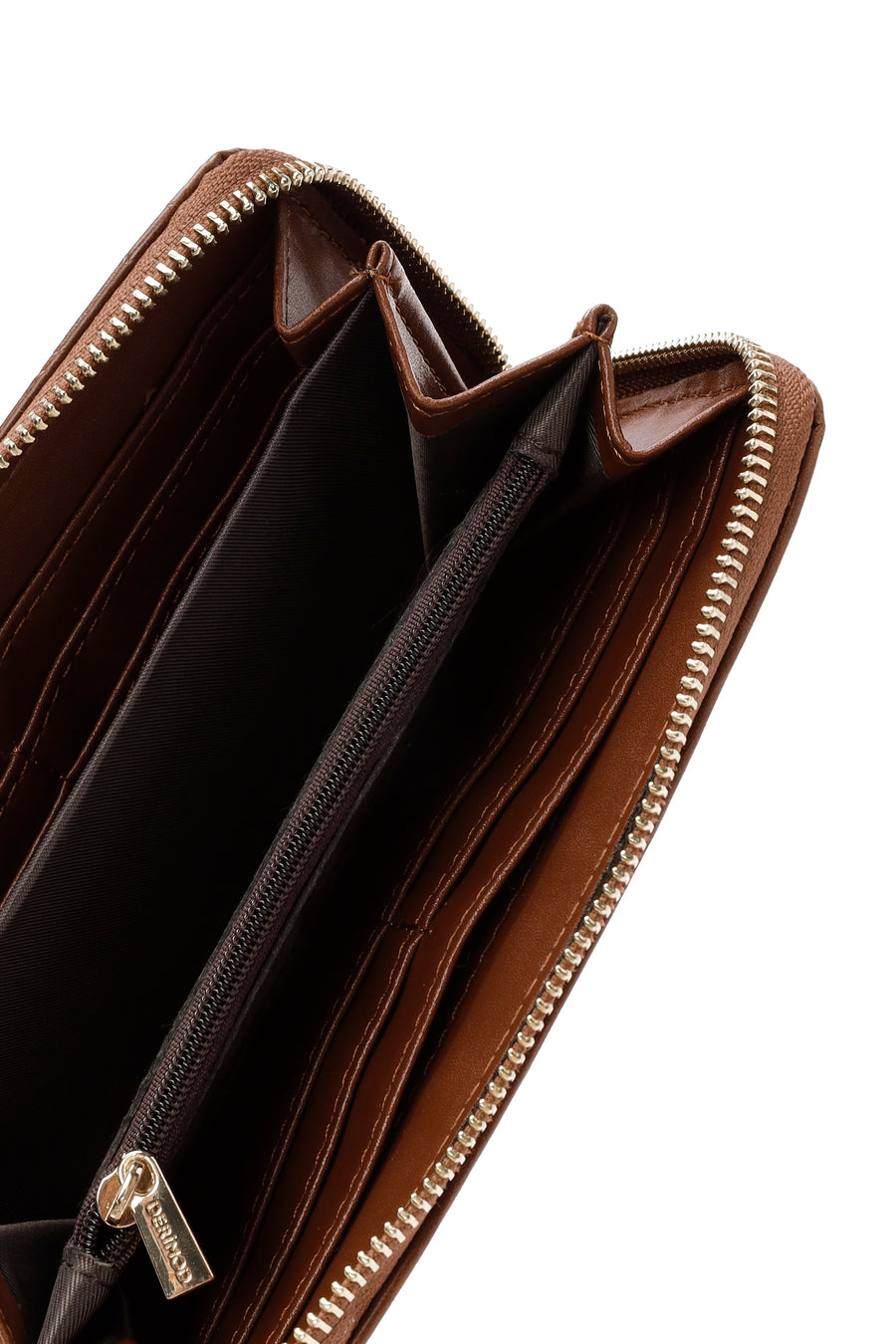 Women's Brown Printed Wallet