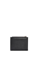 Women's Black Patterned Wallet | Derimod
