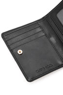 Women's Black Patterned Wallet | Derimod