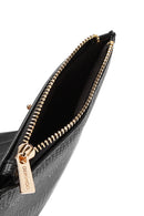 Women's Black Patterned Wallet | Derimod