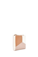 Women's Beige Patterned Wallet | Derimod