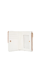 Women's Beige Patterned Wallet | Derimod