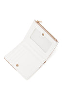 Women's Beige Patterned Wallet | Derimod