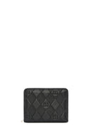 Women's Black Printed Wallet | Derimod