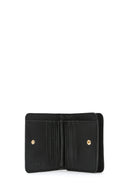Women's Black Printed Wallet | Derimod